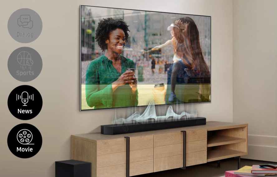 Soundbar Samsung HW-Q700B černý Soundbar Samsung HW-Q700B černý