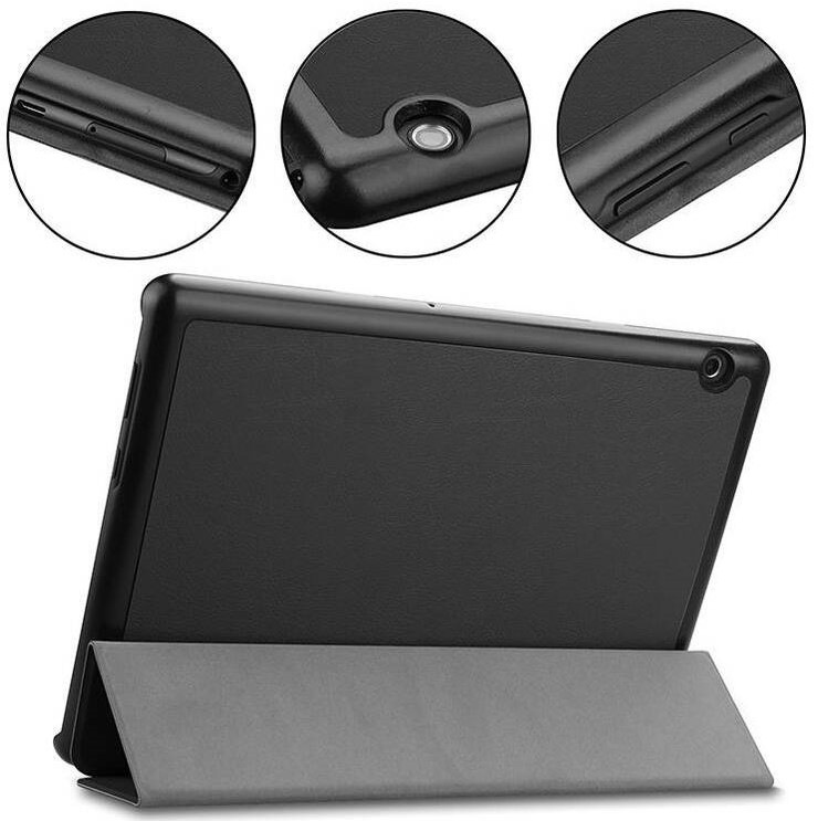 Pouzdro na tablet Tactical Tri Fold na Lenovo Tab M10 Plus 3nd gen. (TB-125/128) 10,6 růžové