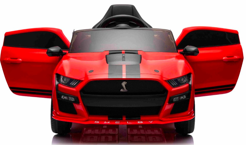 Elektrické auto Beneo Ford Shelby Mustang GT 500 Cobra, červené