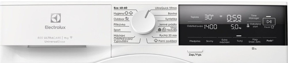 Pračka Electrolux UltraCare 800 EW8F3494QC bílá Pračka Electrolux UltraCare 800 EW8F3494QC bílá