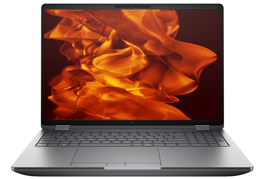 Detail otevřeného notebooku HP Zbook Fury G1i 16".