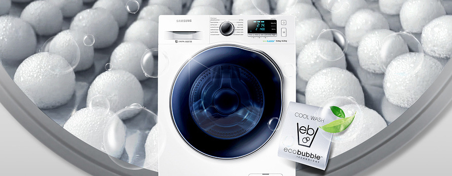 Pračka se sušičkou Samsung WD80J6410AW/LE bílá