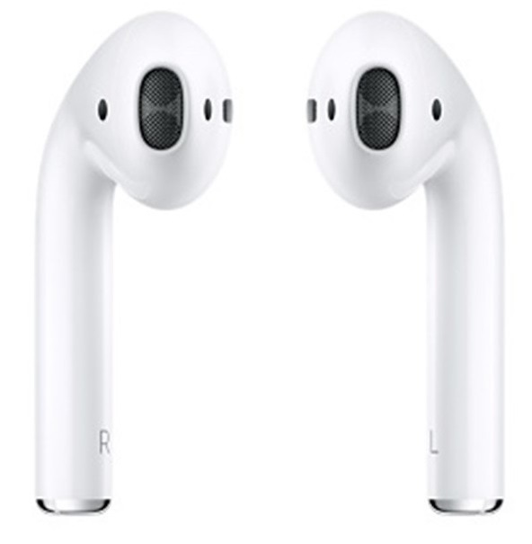 Sluchátka Apple AirPods, bezdrátové nabíjení (2019) bílá