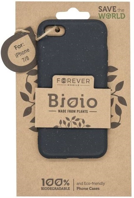 Kryt na mobil Forever Bioio na Apple iPhone 7/8/SE (2020/22) černý