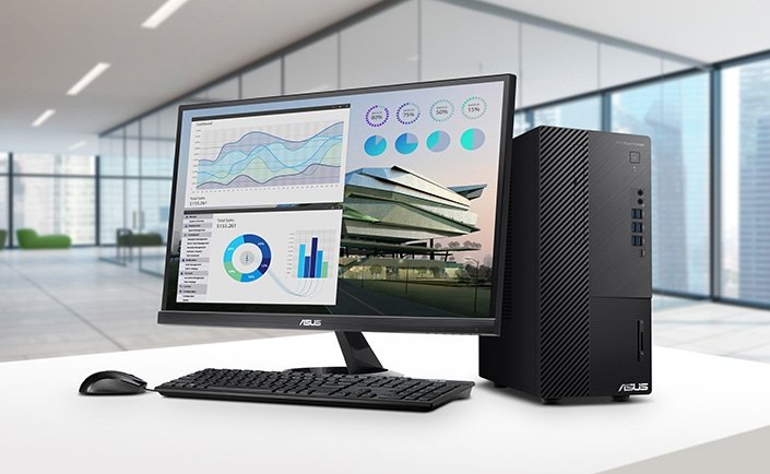 Stolní počítač Asus ExpertCenter D700MCES - 15L černý Stolní počítač Asus ExpertCenter D700MCES - 15L černý
