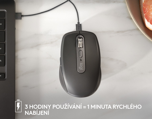 Myš Logitech MX Anywhere 3S šedá Myš Logitech MX Anywhere 3S šedá
