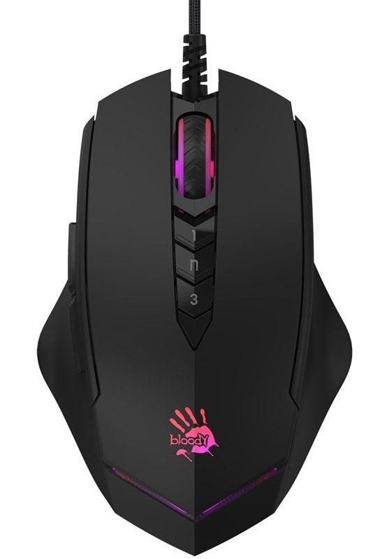 Myš A4Tech Bloody V8M Max, 12000 DPI, USB černá