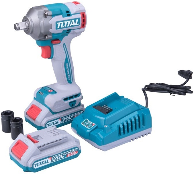 Utahovák rázový Total tools TIWLI2040 (s baterií)