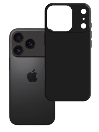 Kryt na mobil 3mk Matt Case Pro na Apple iPhone 17 Pro černý Kryt na mobil 3mk Matt Case Pro na Apple iPhone 17 Pro v černé barvě