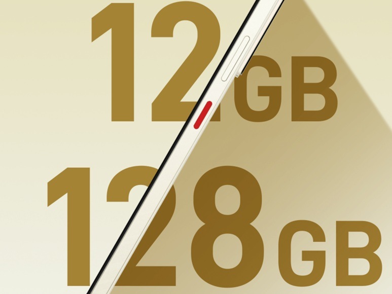 Mobilní telefon ZTE Blade A56 4 GB / 128 GB zlatý