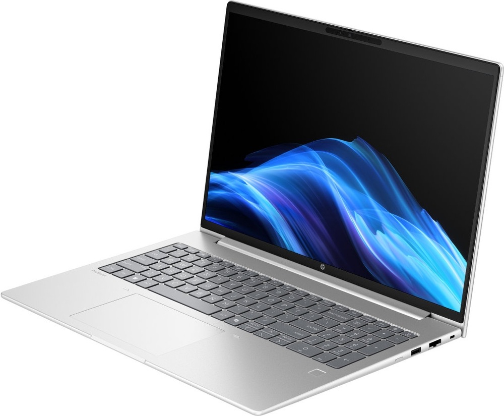 Pohled šikmo ze strany na ProBook 4 G1i s funkcí Copilot