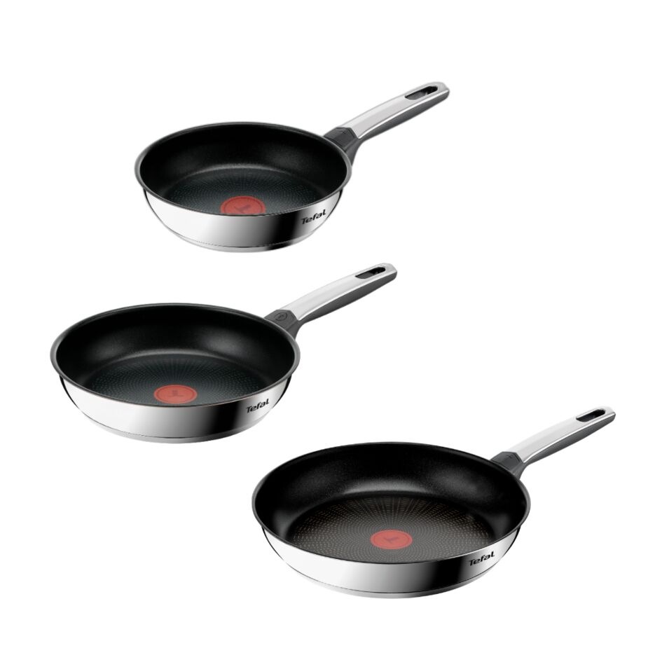 Sada pánví Tefal E327S355 Emotion+ 3 ks, 20/24/28 cm