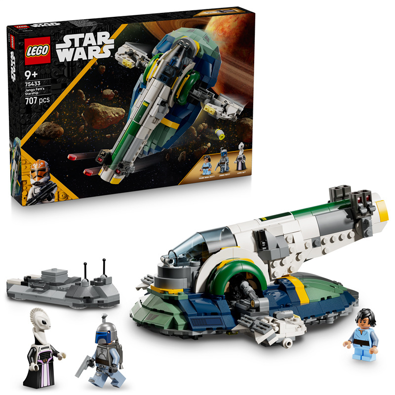Stavebnice LEGO® Star Wars™ 75433 Jango Fett a jeho hvězdná loď