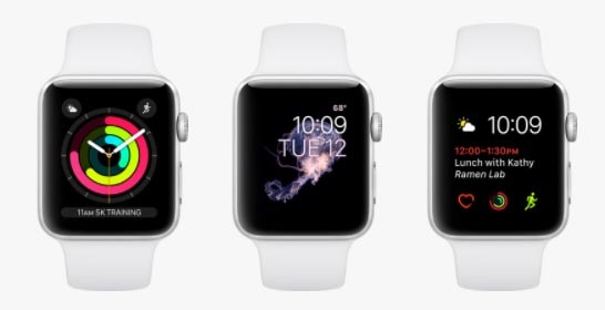 Chytré hodinky Apple Watch Series 3 GPS 42mm pouzdro z vesmírně šedého hliníku - černý sportovní řemínek Chytré hodinky Apple Watch Series 3 GPS 42mm pouzdro z vesmírně šedého hliníku - černý sportovní řemínek