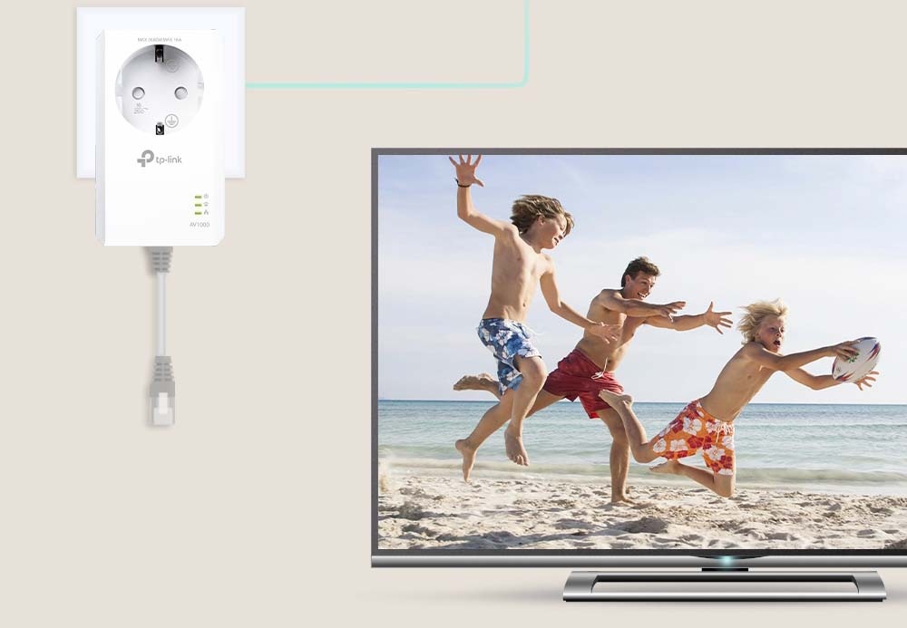 Síťový rozvod LAN po 230V TP-Link TL-PA7017PKIT Síťový rozvod LAN po 230V TP-Link TL-PA7017PKIT