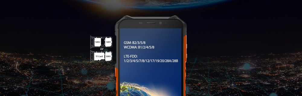 Mobilní telefon UleFone Armor X5 PRO oranžový Mobilní telefon UleFone Armor X5 PRO oranžový