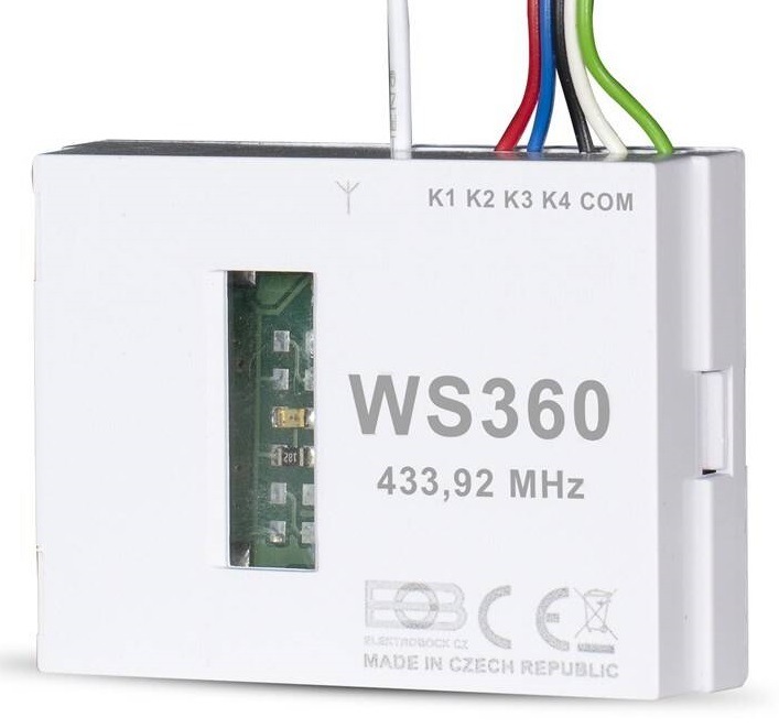 Modul Elektrobock WS360, univerzální vysílač pod vypínač