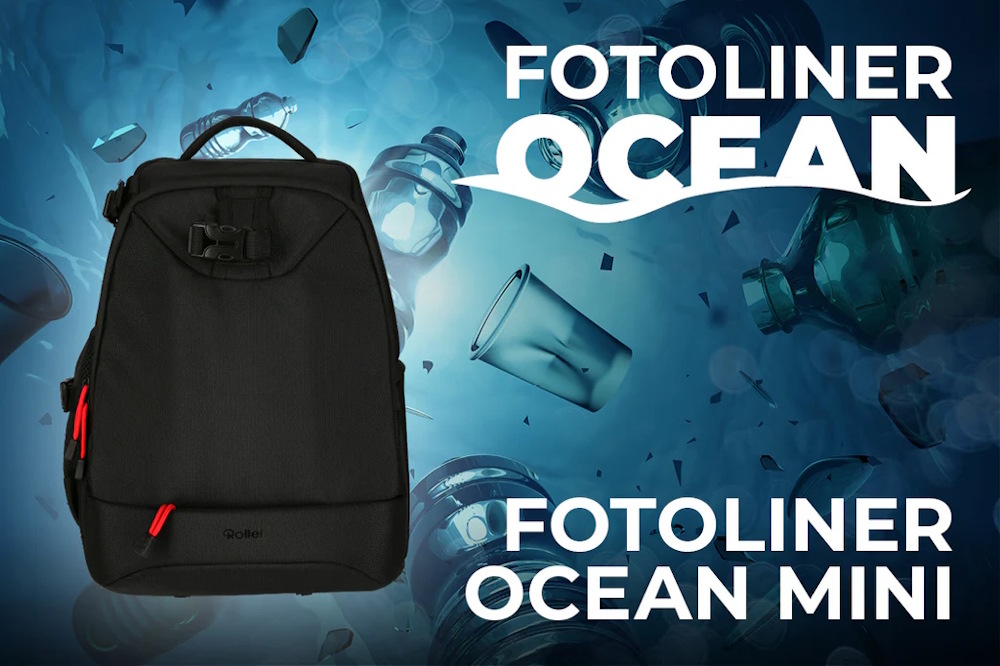 Batoh Rollei Fotoliner Ocean Mini černý
