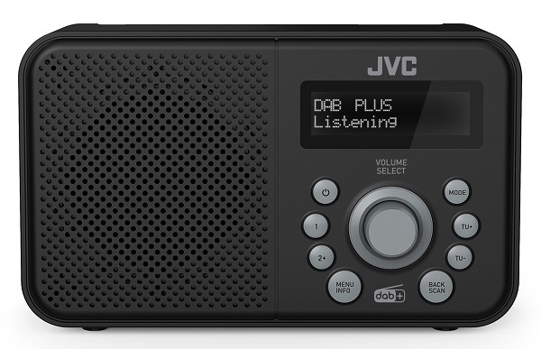 radiopřijímač s DAB JVCRAE313BDAB, funkce