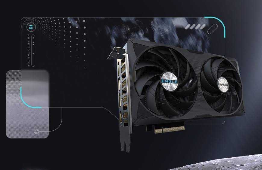 Grafická karta GIGABYTE GeForce RTX 5060 Ti EAGLE OC 8G Grafická karta GIGABYTE GeForce RTX 5060 Ti EAGLE OC 8G