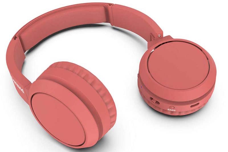 Sluchátka Philips TAH4205RD červená