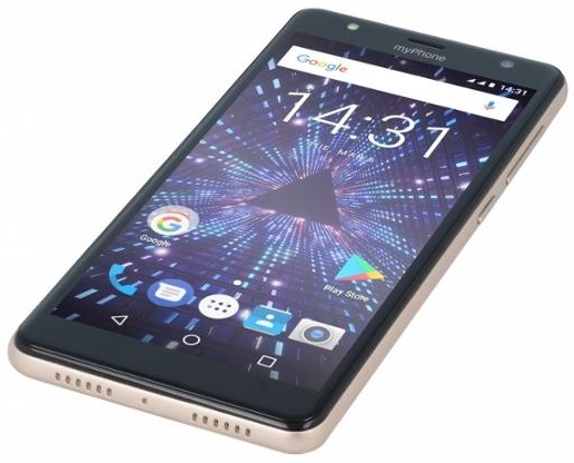 Mobilní telefon myPhone Pocket 18x9 zlatý