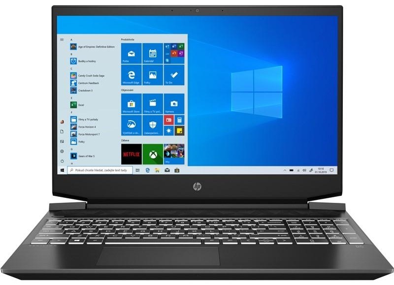 Notebook HP Pavilion Gaming 15-ec0600nc černý