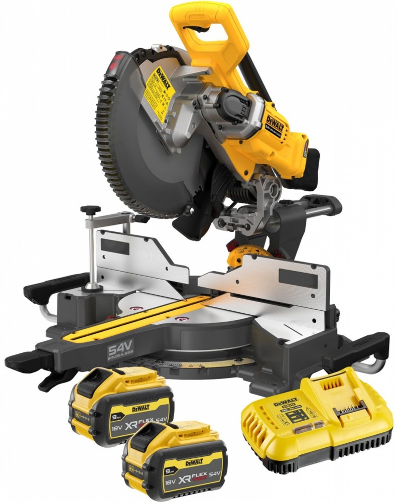 Pila pokosová Dewalt 54V XR Flexvolt DCS781X2 (s baterií)