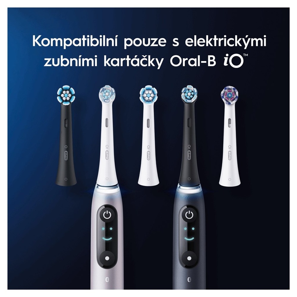 Náhradní kartáček Oral-B iO Radiant White (4 ks) Náhradní kartáček Oral-B iO Radiant White