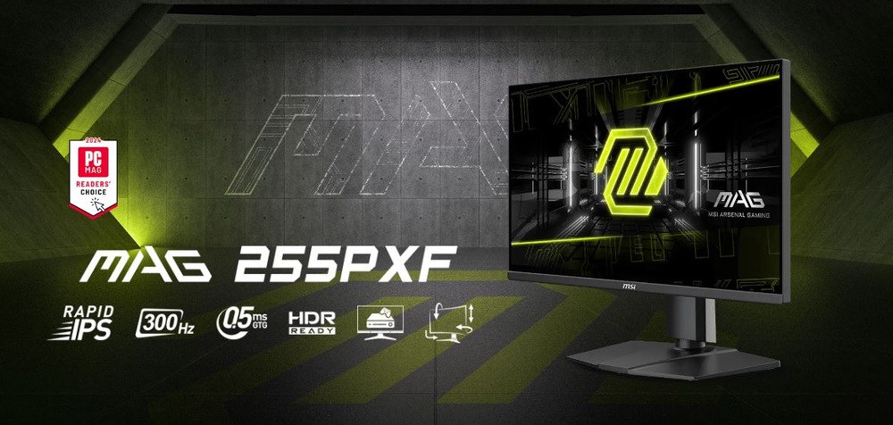 Herní monitor MSI MAG 255PXF černý MSI MAG 255PXF (MAG255PXF)