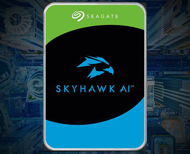 Pevný disk 3,5" Seagate SkyHawk AI 32TB Pevný disk SkyHawk AI se perfektně hodí do nepřetržitého provozu