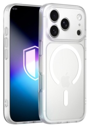 Kryt na mobil 3mk Misty MagCase na Apple iPhone 17 Pro Max - bílý