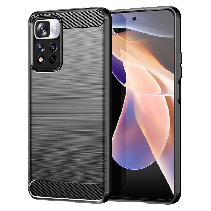 Kryt na mobil WG Carbon na Xiaomi Redmi Note 11 Pro+ 5G (10468) černý