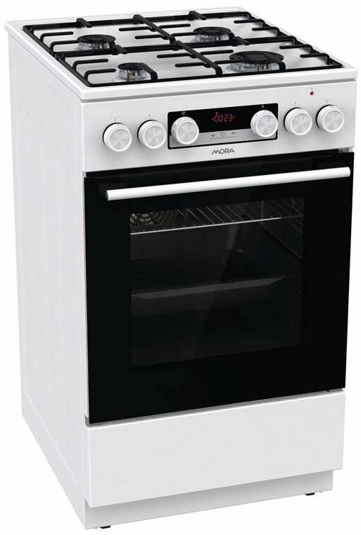 Kombinovaný sporák Mora K 7655 CW bílý Mora K 7655 CW, bílá