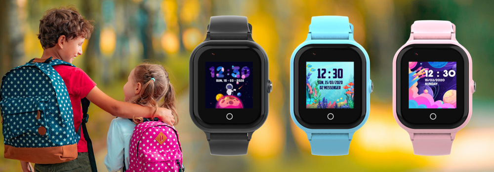 Chytré hodinky ARMODD Kidz GPS 4G černé ARMODD Kidz GPS 4G