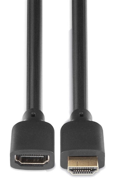Kabel Club3D HDMI, prodlužovací, High Speed 4K, 1m černý
