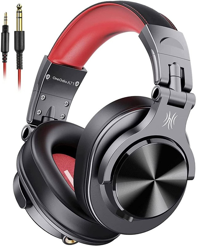 OneOdio Fusion A71 DJ, černá/červená