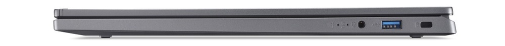 Profil zavřeného notebooku Acer Aspire 17