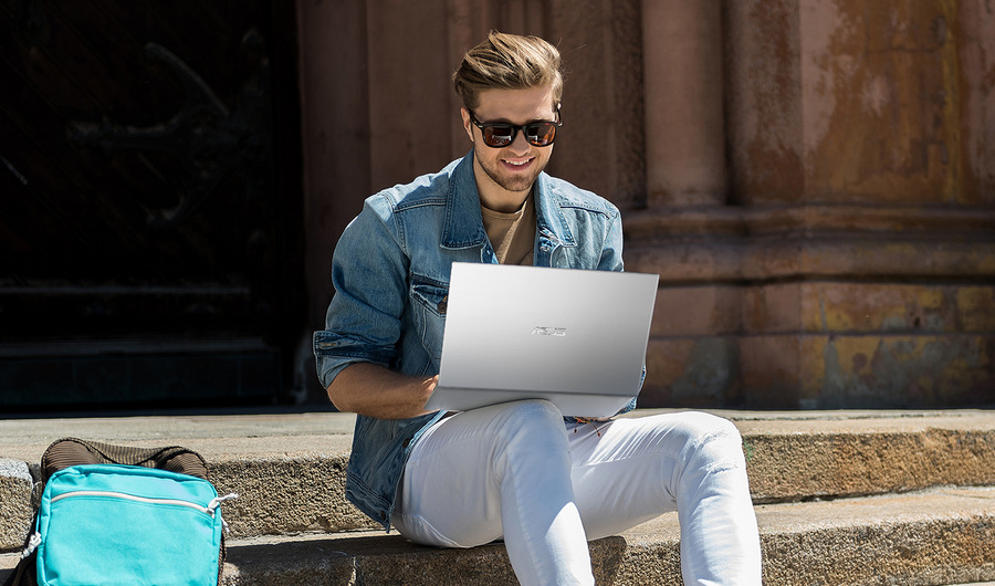 Notebook Asus VivoBook A412DA-EK290T stříbrný Notebook Asus VivoBook A412DA-EK290T stříbrný