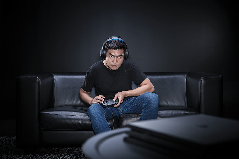 Gamepad Razer Raion Fightpad pro PS4 černý