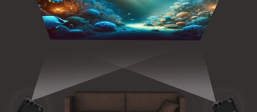 Projektor ViewSonic LX700-4K RGB černý Projektor ViewSonic LX700-4K RGB černý