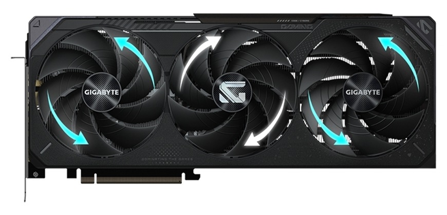 Grafická karta GIGABYTE GeForce RTX 5070 Ti GAMING OC 16G