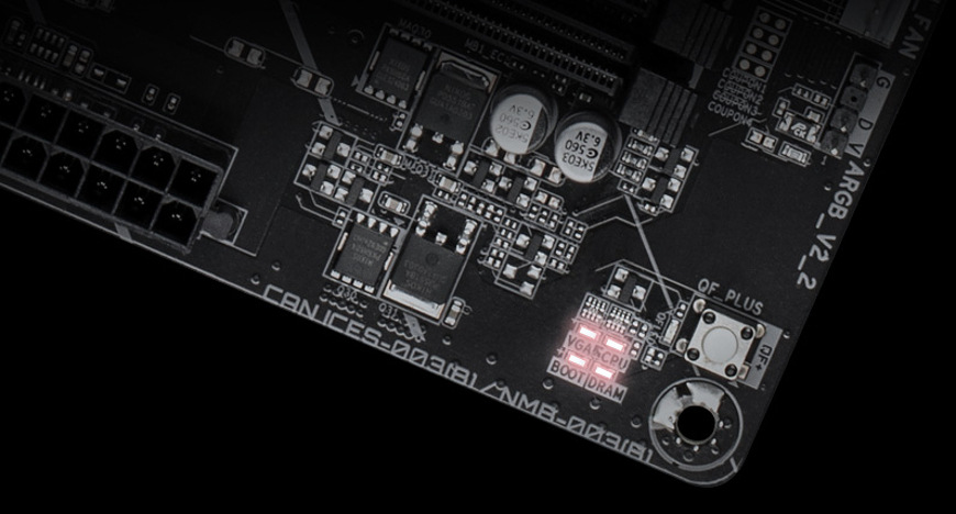 Detail spodní části desky Gigabyte B860 EAGLE WIFI6E s konektory a čipsetem