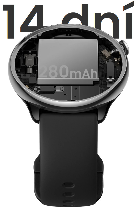 Chytré hodinky Amazfit GTR Mini černé