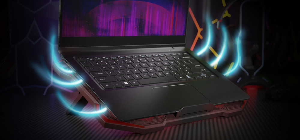 Chladící podložka pro NTB Genesis OXID 260, LED, pro 17,3" černá Genesis OXID 260 (NHG-2075)