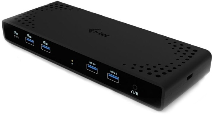 Dokovací stanice i-tec Universal Dual 4K Display, Power Delivery 85W černá