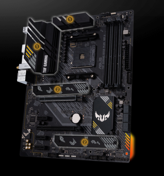 Základní deska Asus TUF Gaming B550-PLUS WIFI II Základní deska Asus TUF Gaming B550-PLUS WIFI II