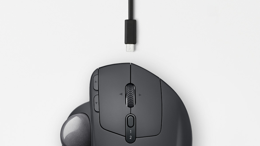 Myš Logitech MX Ergo Trackball šedá Myš Logitech MX Ergo Trackball šedá