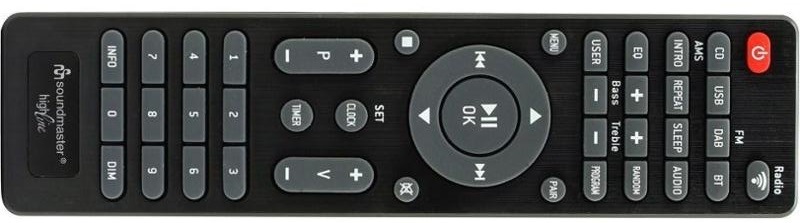 Internetový radiopřijímač s DAB+ Soundmaster HighLine ICD2020 stříbrný