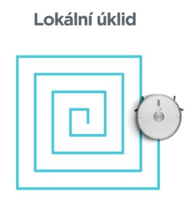Robotický vysavač Concept Perfect Clean VR3120 bílý